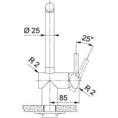 Franke Atlas Neo Copper Armatür