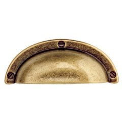 Hafele Kabuk Çekmece Kulpu Lamont 64mm Antik Bronz