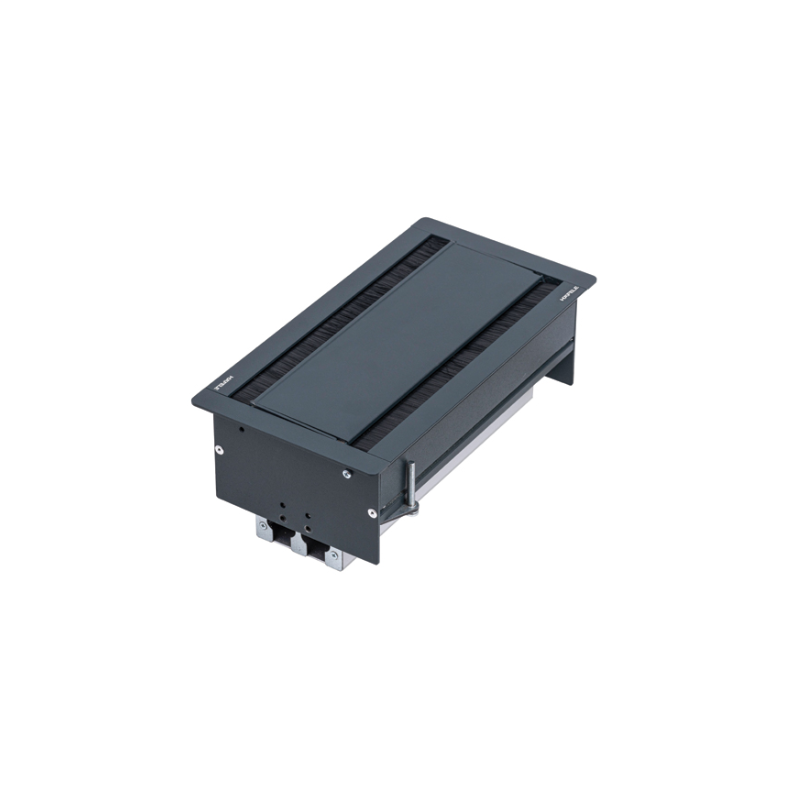 Hafele Goo Dual 2priz Ups, Cat6, Cat3, Hdmı, Usb Antrasit Renk