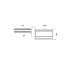 Hafele Goo Dual 2Priz, Ups, Cat3, Cat6, Hdmı, Usb Mat Eloksal Renk