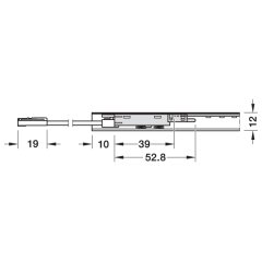 Hafele Loox5 Profil Entegre Dimmer 12V