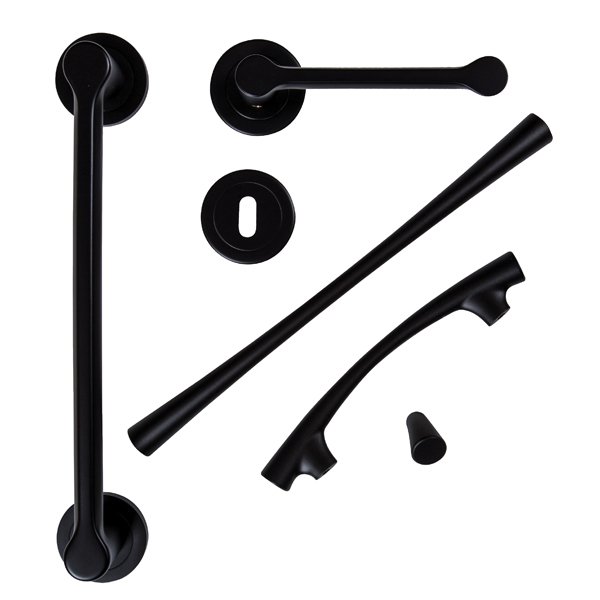Hafele Mobilya Kulpu Arco 128mm Mat Siyah