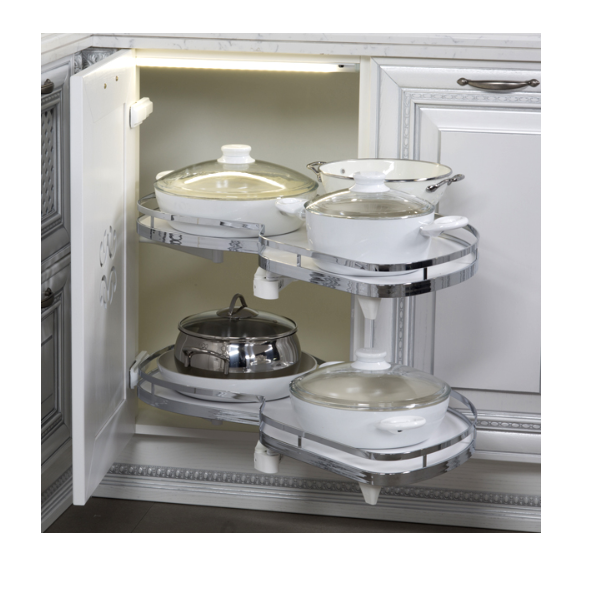 Hafele Lemans Ii Kiler Set Krom Sağ 45/125cm