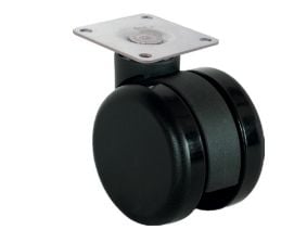 Hafele Office Tekerlek,plk,f.siz,siyah,ø60x74mm