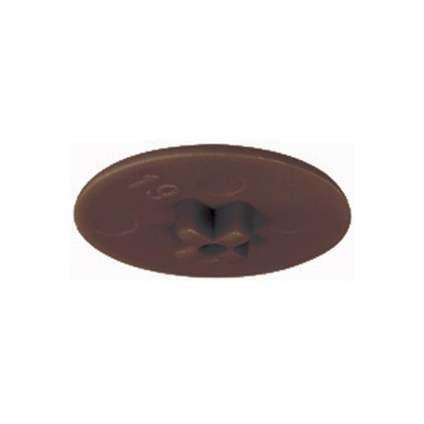 Hafele Minifix Kapak 17 Mm (500 Adet), çam Renk