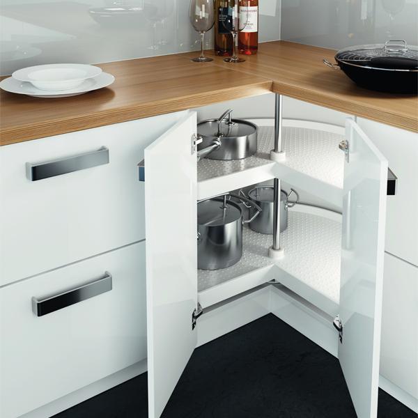 Hafele Jet270º Sepet, Plastik, Beyaz, çap 72cm