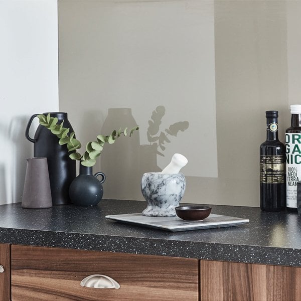 Hafele Alusplash Mutfak Tezgah Arası Kaplama Arctic White/sandy Steps
