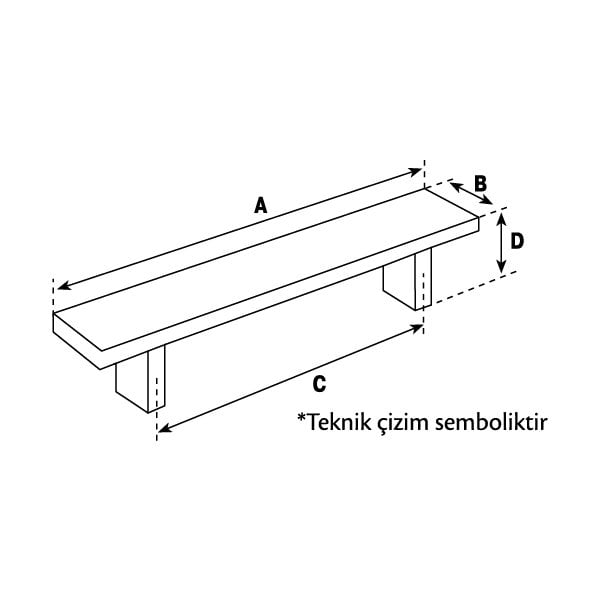 Hafele Mobilya Kulpu Mia2 800mm Paslanmaz çelik