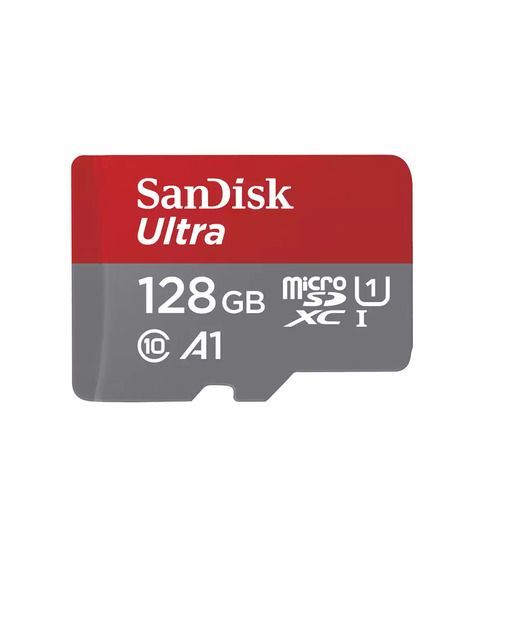 SanDisk Ultra UHS I 128GB MicroSD Card