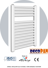 40x70 Decopan Beyaz Havlupan (10 borulu)