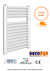 50x80 Decopan Beyaz Havlupan(12 Borulu)