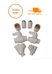 KOMBİ BAĞLANTI SETİ 8'Lİ REKORLU (DÜZ)