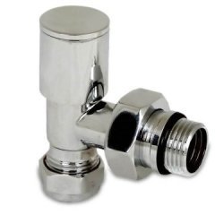 Radyatör Havlupan Vanası Krom - PEX Çıkışlı
