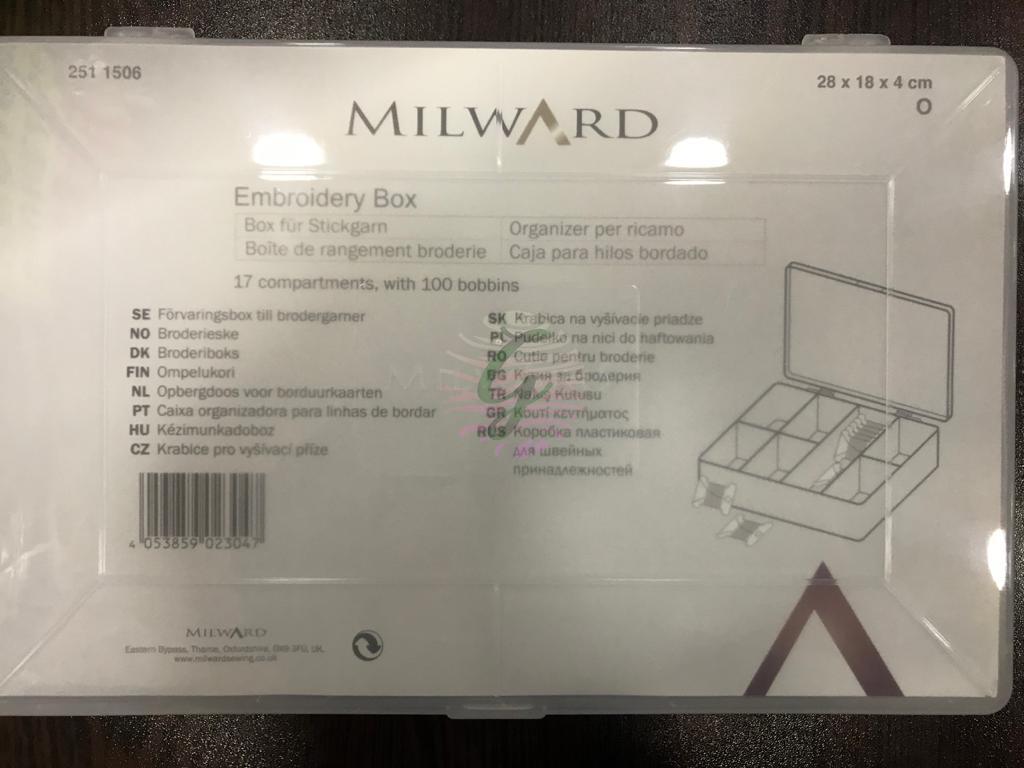 Milward İplik Saklama Kutusu(100 Karton Kart)
