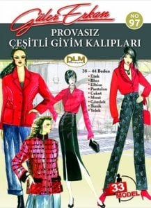 Güler Erkan'ın Provasız Çeşitli Giyim Kalıpları No:97