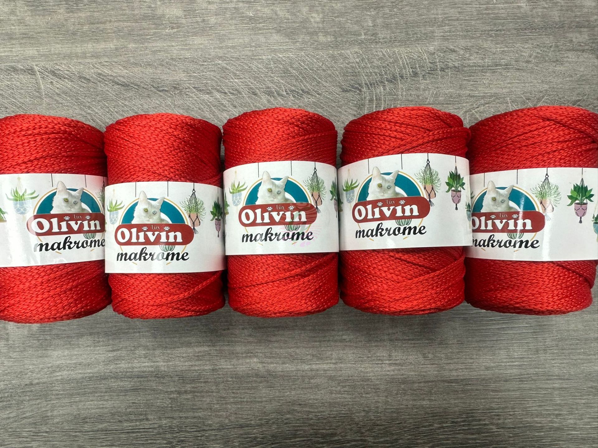 Olivin Polyester Makrome 313(5 Adet)