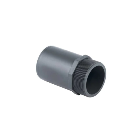 UH-PVC PN16 Dış Dişli Dıştan Yapıştırmalı Adaptör (Uzun Tip) 110 x 4\'\'