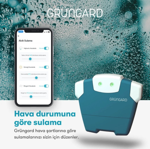 GRÜNGARD 8 Bölge Wİ-Fİ ve Elektrikli Kontrol Ünitesi