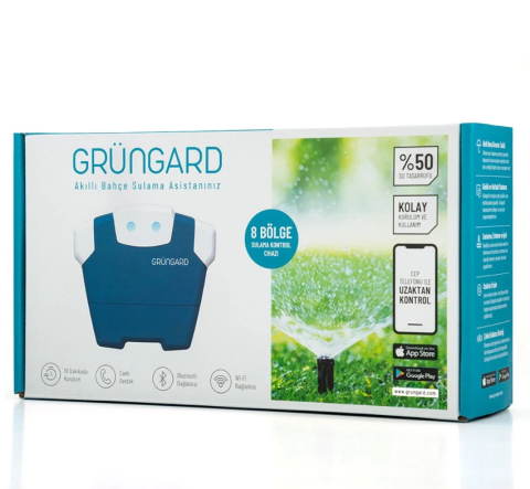 GRÜNGARD 8 Bölge Wİ-Fİ ve Elektrikli Kontrol Ünitesi