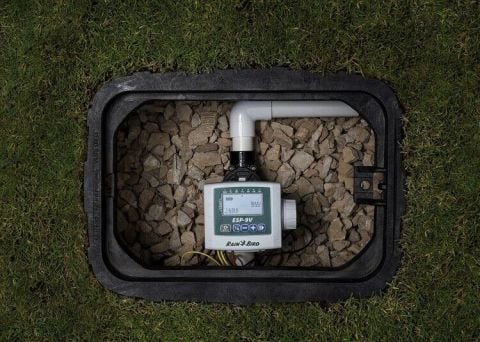 Rain bird ESP-9V Serisi 4 İstasyonlu Otomatik Sulama Pilli Kontrol Ünitesi