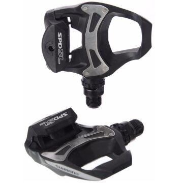 Shimano PD-R550L SPD-SL Kilitli Yol Bisiklet Pedalı (SM-SH11 ile) Siyah