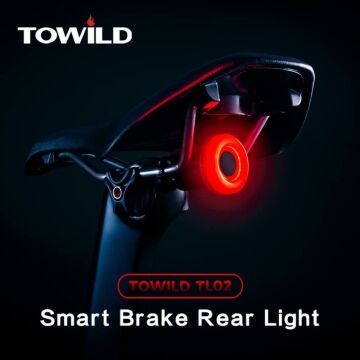 Towild TL02 Smart 80 Lümen Usb Şarjlı Bisiklet Arka Lamba
