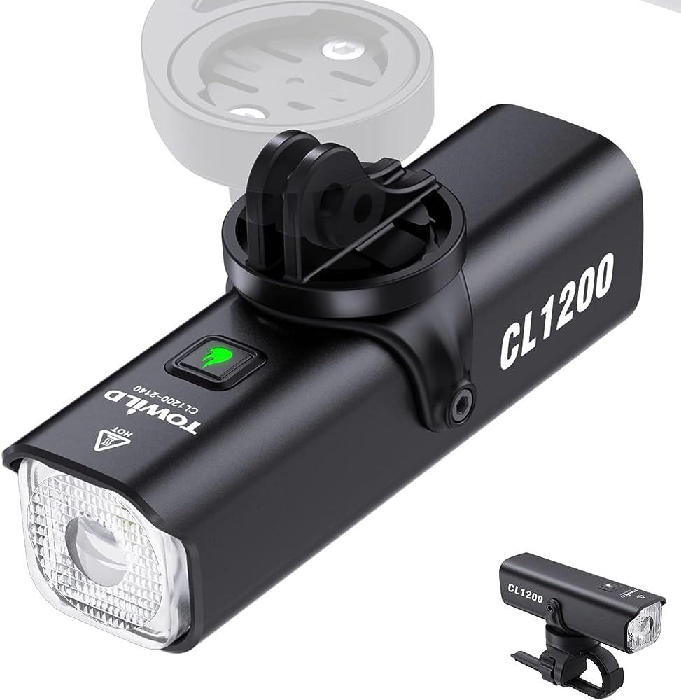 Towild CL1200 Smart 1200 Lümen Usb Şarjlı Bisiklet Ön Lamba