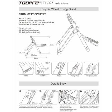 Toopre TL-027 Evde Kullanım İçin Akort Sehpası