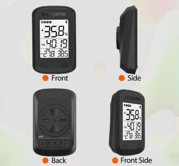 Magene C206 Pro GPS Bisiklet Km Saati Siyah