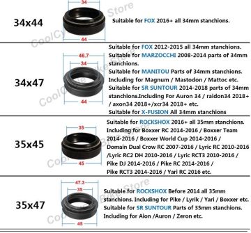 EZmtb 30-39.4 Flanş 41.7mm Amortisör Keçesi , Sünger Halka ve Montaj Anahtarı