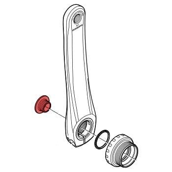 Shimano FC-M592/M582 Aynakol Tespit Vidası Y1F811100