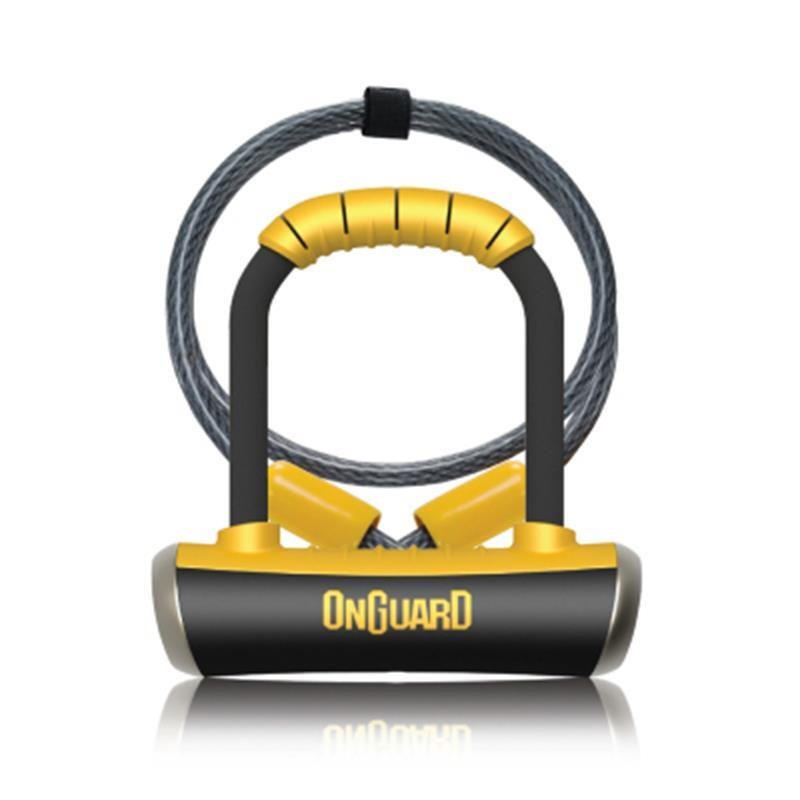 Onguard 8008 Pitbul Mini Anahtarlı U-Kilit Dt Kablolu