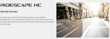 Shimano Aerolite CE-ARLT1-HC Ridescape HC Gözlük Siyah Çerçeve