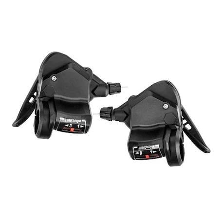 Microshift TS38 3x8 Vites Kolu Set (Shimano Uyumlu)