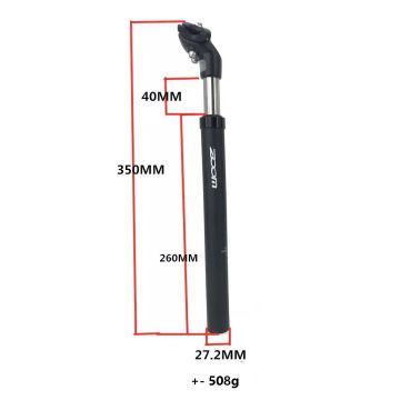 Zoom 27.2x350mm Amortisörlü Sele Borusu