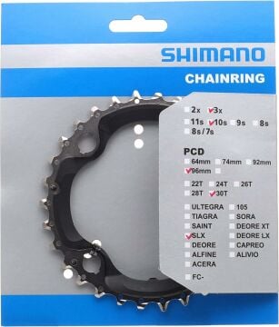 Shimano FC-M672 30T-AN Aynakol Dişlisi Y1NW98010