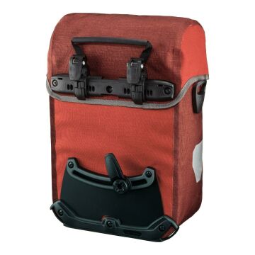 Ortlieb F4905 Sport-Packer Plus Ön Heybe Çanta Çift 30L Salsa-Dark Chili