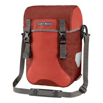 Ortlieb F4905 Sport-Packer Plus Ön Heybe Çanta Çift 30L Salsa-Dark Chili