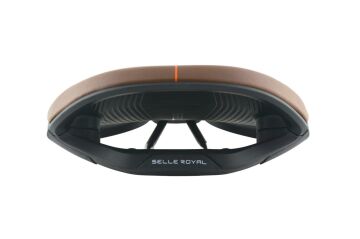 Selle Royal Lift 265x155mm Bisiklet Selesi Kahverengi-Turuncu