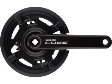 Shimano Cues FC-U4000-2 170mm 40-26T 2x9/10/11s Uyumlu Kapaklı Aynakol Siyah