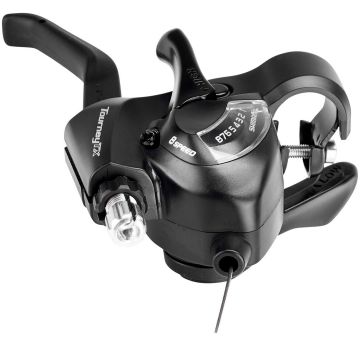 Shimano ST-TX800 3x8 Vites-fren Kolu Set Siyah