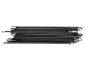 SLE Spoke Çelik 2mm Siyah Jant Teli + Nikel Nipel