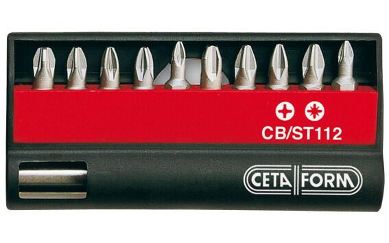 Ceta CB/ST112 Bits Uç Takımı 11 Parça (YILDIZ/POZİDRİV)