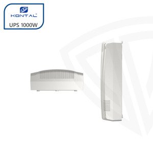 Kontal MFORCE2 1000W Kepenk UPS + 2 Ad Rolan4S Set (Çift Çıkışlı)