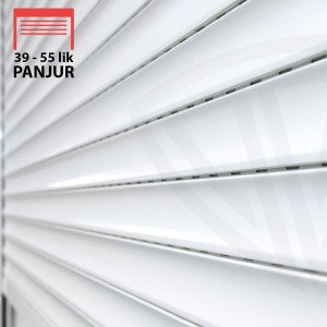 250x250cm 55lik Alüm. Pencere Panjuru Set