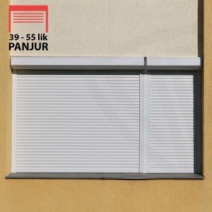 250x250cm 55lik Alüm. Pencere Panjuru Set