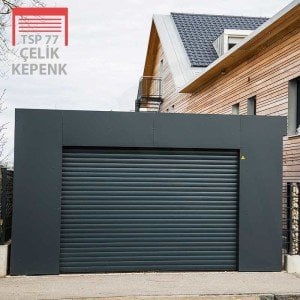 200x300cm 77lik Çelik Köpük Dolgulu Motorlu Kepenk Seti