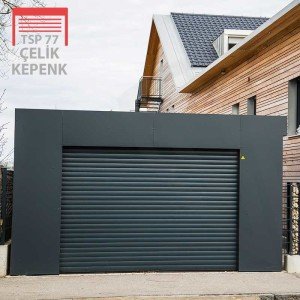 300x300cm 77lik Çelik Köpük Dolgulu Motorlu Kepenk Seti