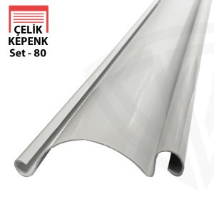 350x250cm 80lik 0,6mm Çelik Motorlu Kepenk Seti