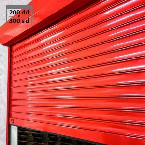 200x300cm 80lik 0,8mm Çelik Motorlu Kepenk Seti